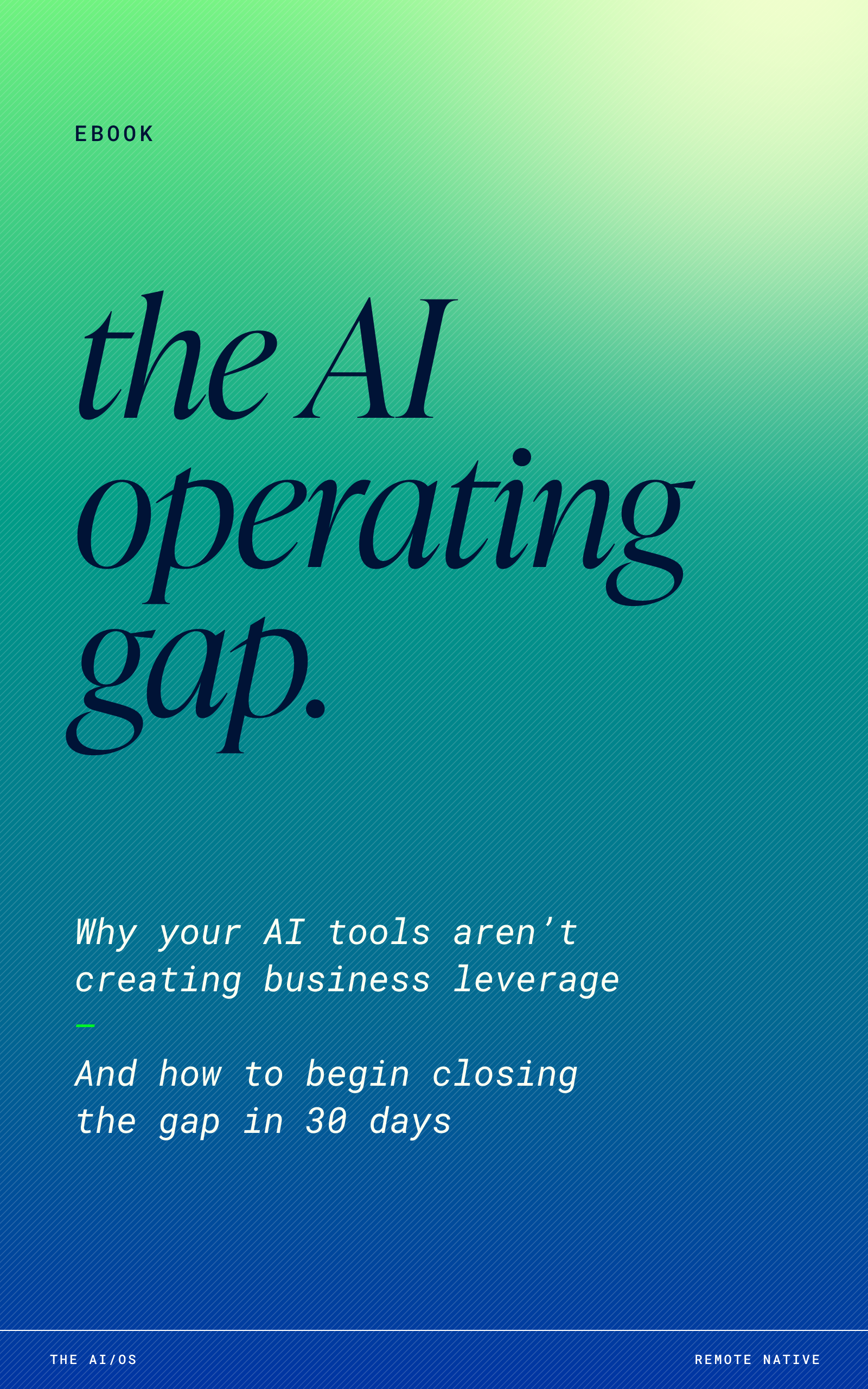 The AI Operating System — Andreas Anding